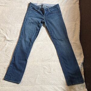 GAP Women's Boot Cut Jeans in Dark Blue/Bundle 2 GAP jeans for $36